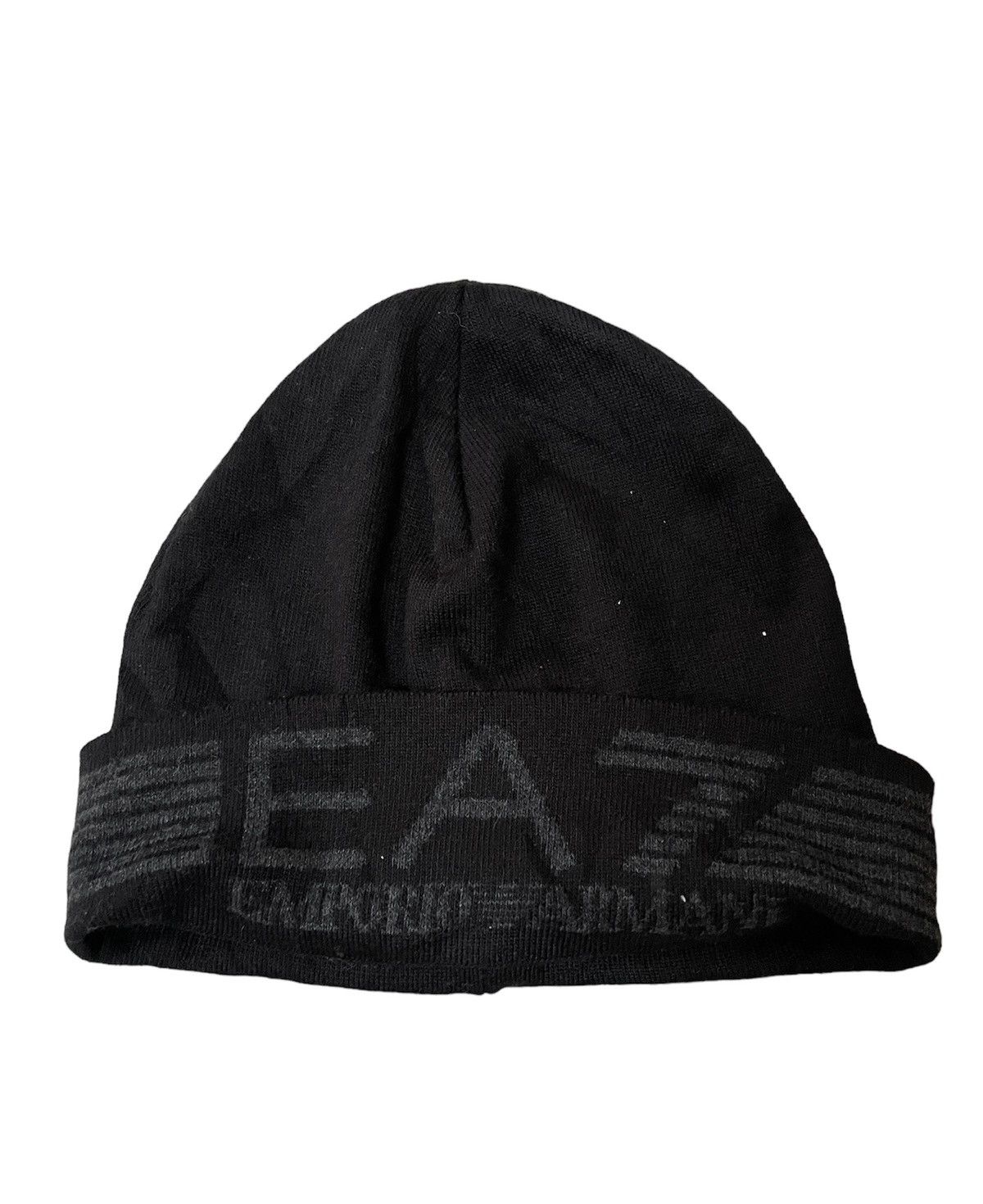 Armani Emporio Armani beanie hat 100% acrylic Made in Italy L EA7 Size ONE SIZE - 3 Thumbnail