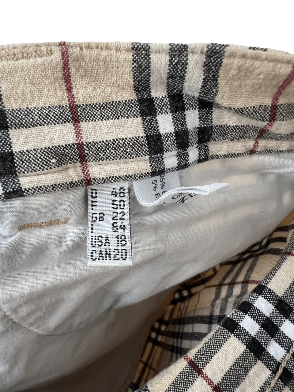 Burberry Burberry nova check Pants Size US 38 / EU 54 - 5 Thumbnail