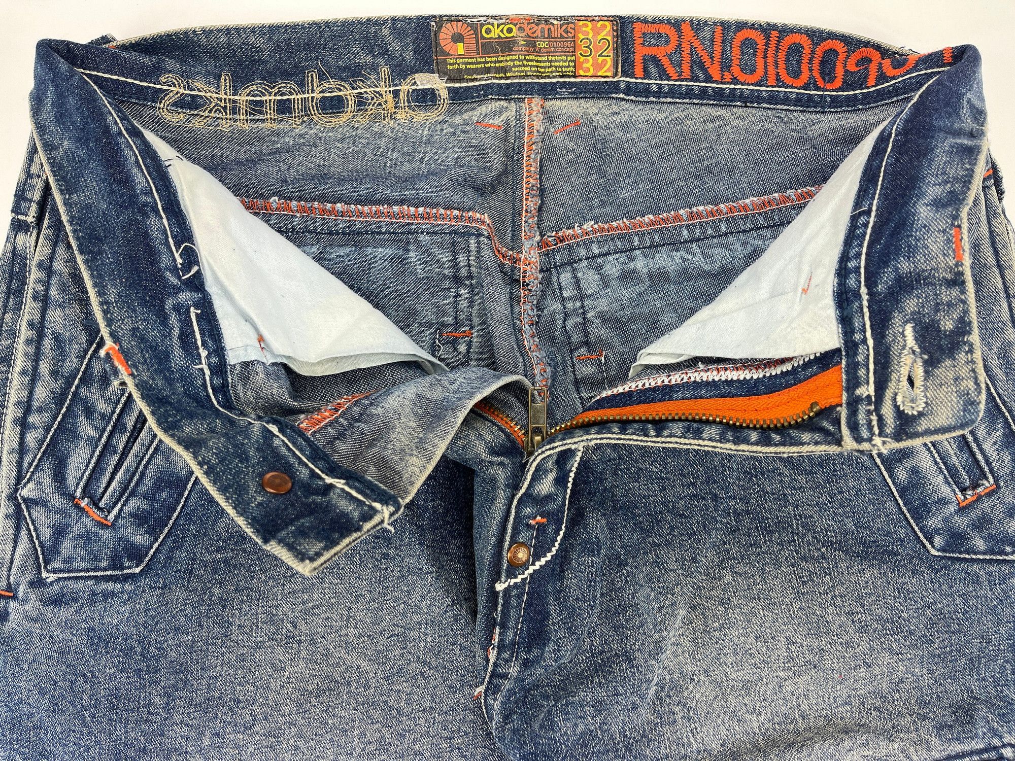 Akademiks Akademiks jeans, vintage, 90s hip hop, baggy jeans, 1990s 32 Size US 32 / EU 48 - 9 Thumbnail
