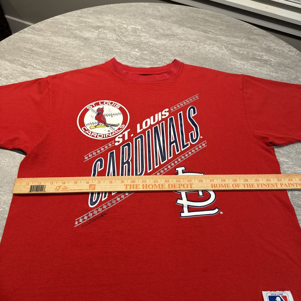 Nutmeg × Vintage Vintage 90s St Louis Cardinals NUTMEG Single Stitch Shirt Size US XL / EU 56 / 4 - 7 Thumbnail