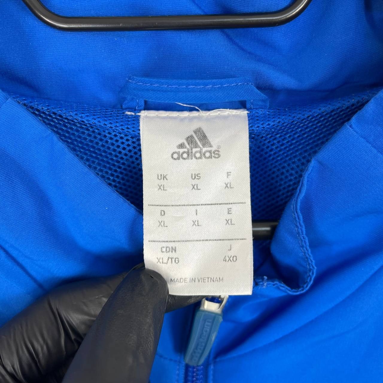 Adidas Olympique Marseille Track Jacket Adidas Football Blue S Size US S / EU 44-46 / 1 - 5 Thumbnail