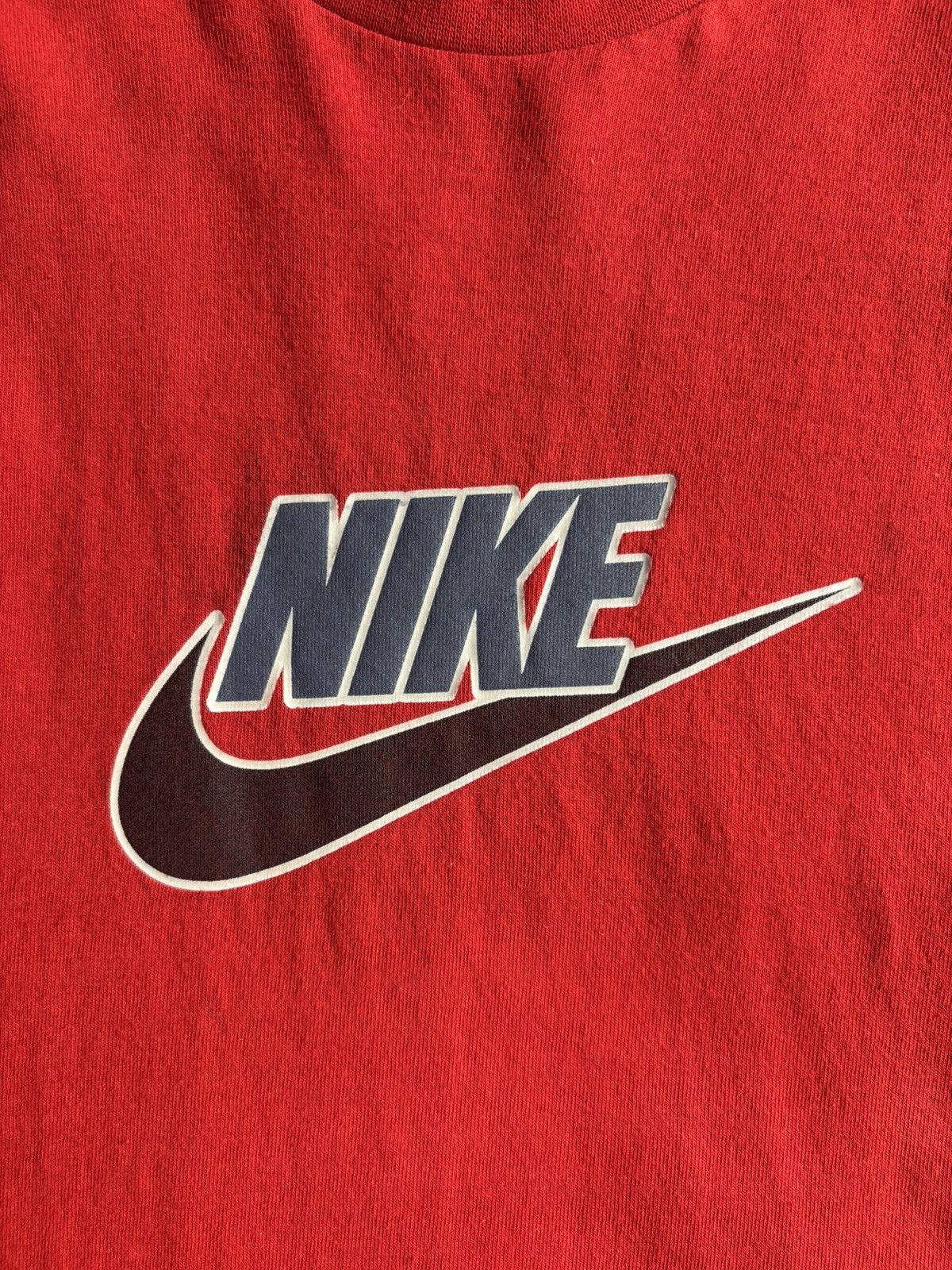 Nike Nike Red T-Shirt US XL Size US XL / EU 56 / 4 - 3 Thumbnail
