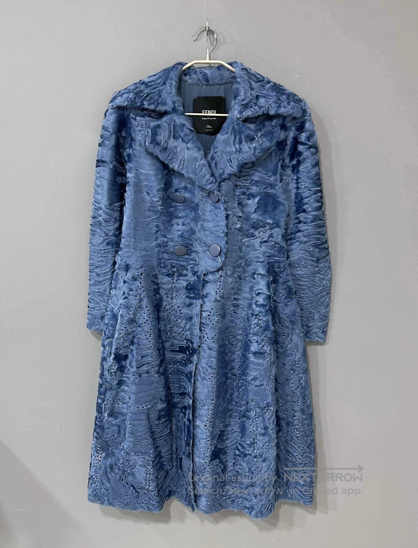 Fendi Fendi Swakara Mink Patchwork Coat. Size US S / EU 44-46 / 1 - 1 Thumbnail