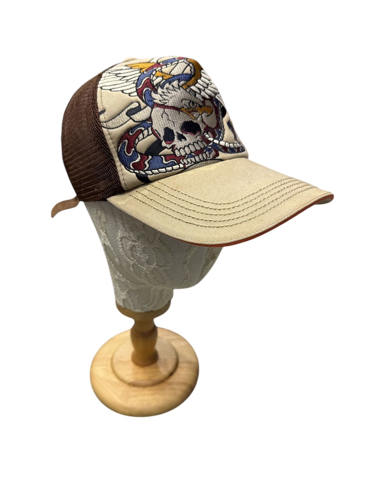Avirex AVIREX SUKAJAN MOTIVE EMBROIDERED TRUCKER CAP Size ONE SIZE - 2 Thumbnail