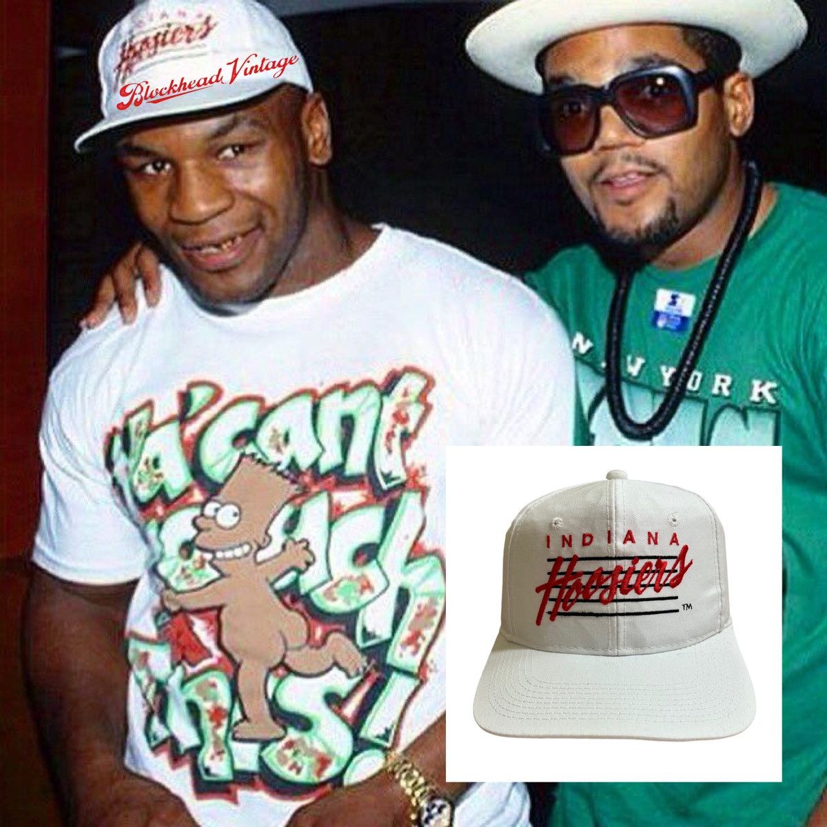 Vintage Indiana Hoosiers Pioneer Industries x Youngan Snapback Hat Size ONE SIZE - 1 Thumbnail