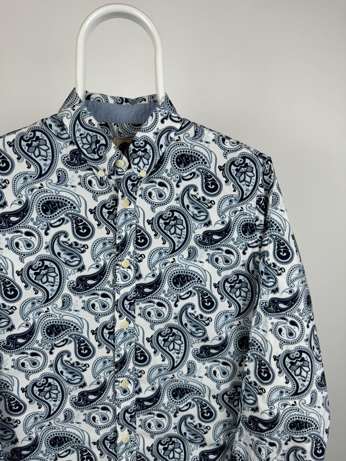 Pretty Green Pretty Green Printed Long Sleeve Shirt Size US S / EU 44-46 / 1 - 2 Thumbnail