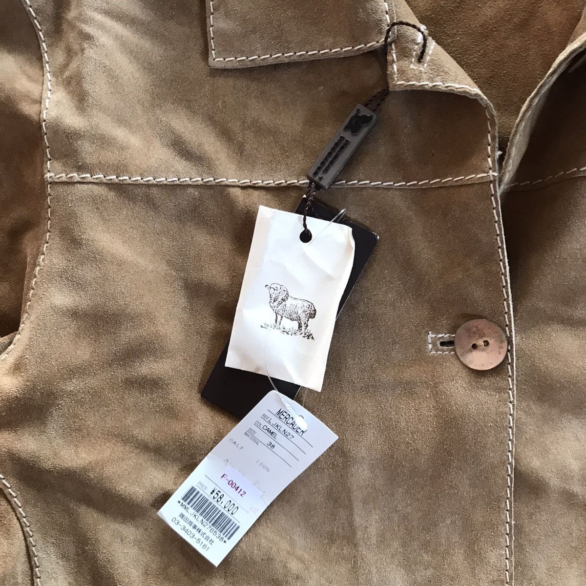 Genuine Leather Monreal Y Mercader Suede Leather sheep Workers Size US S / EU 44-46 / 1 - 10 Thumbnail