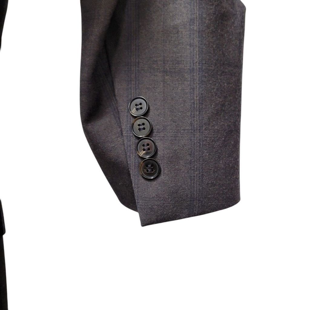 Kenneth Cole Kenneth Cole New York Men 100% Wool Suit Separate Jacket 42R Size 42R - 8 Thumbnail