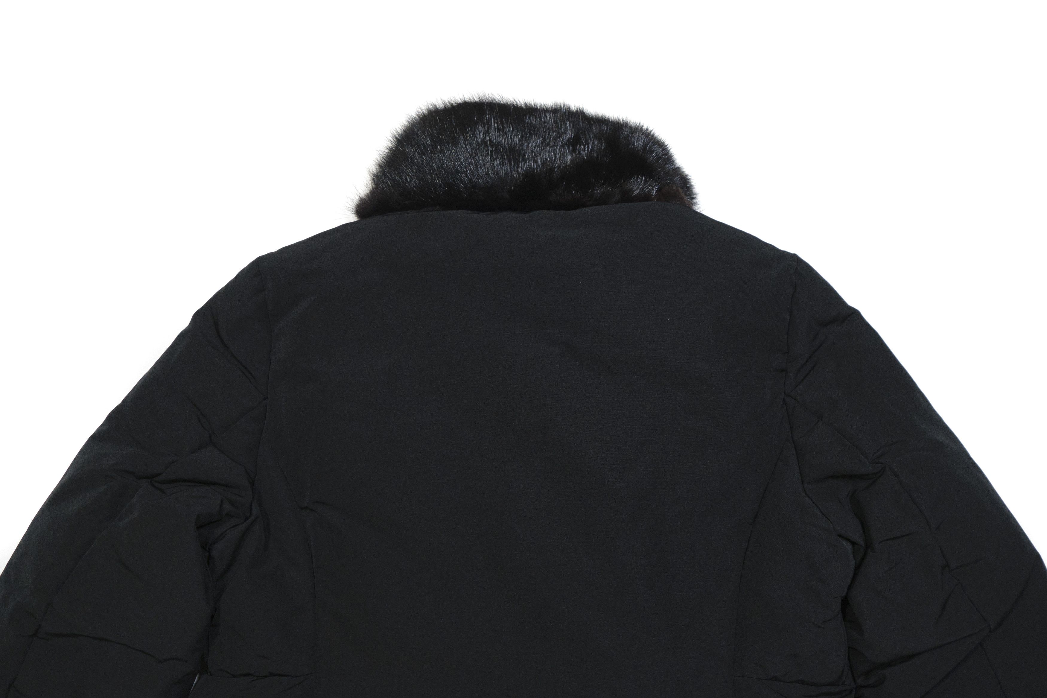 Moncler Feuilles Goose Down Fur Jacket Size L / US 10 / IT 46 - 5 Thumbnail