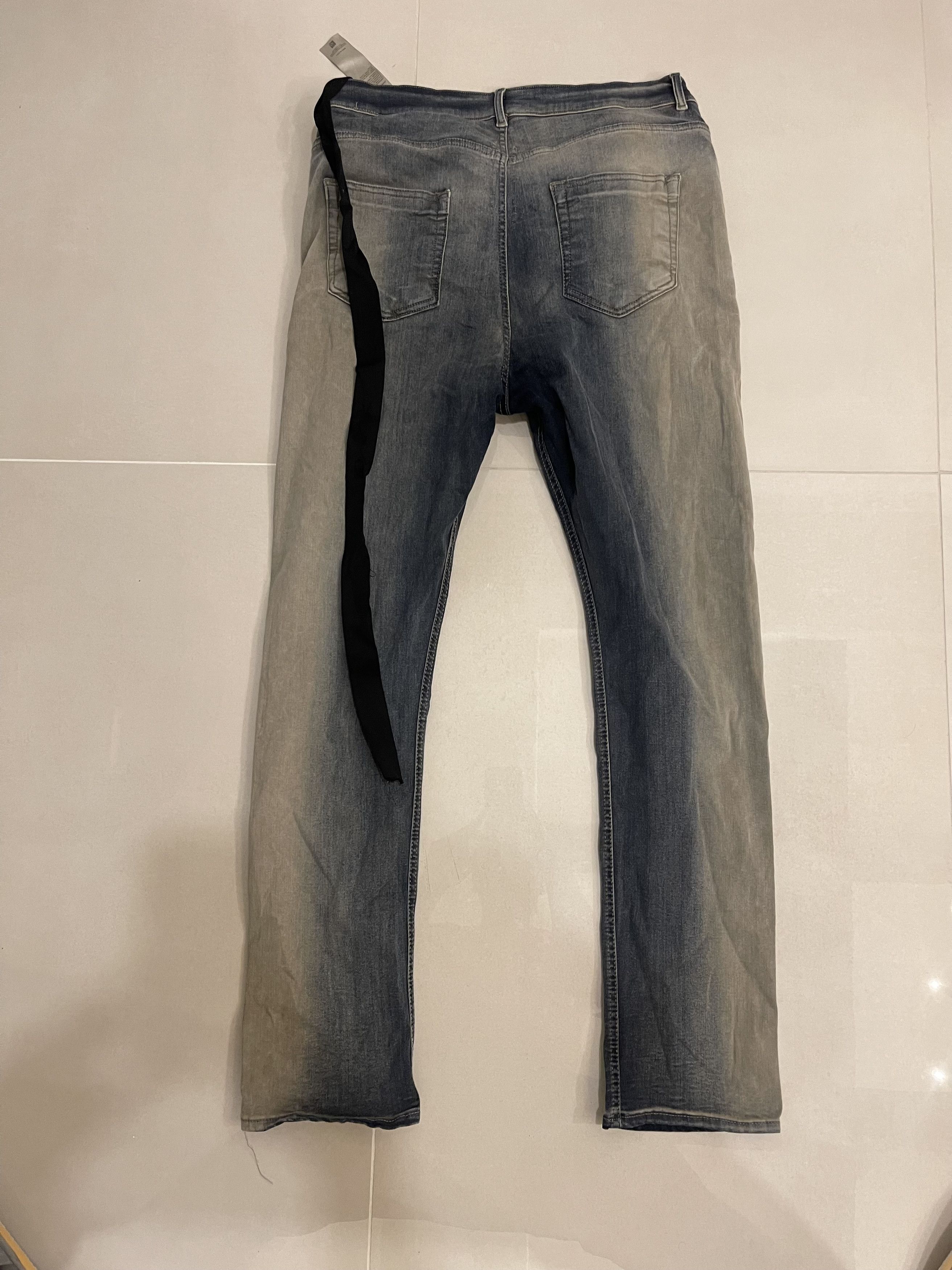 Rick Owens Drkshdw Rick Owen’s DRKSHDW Detroit cut denim Size US 36 / EU 52 - 6 Thumbnail