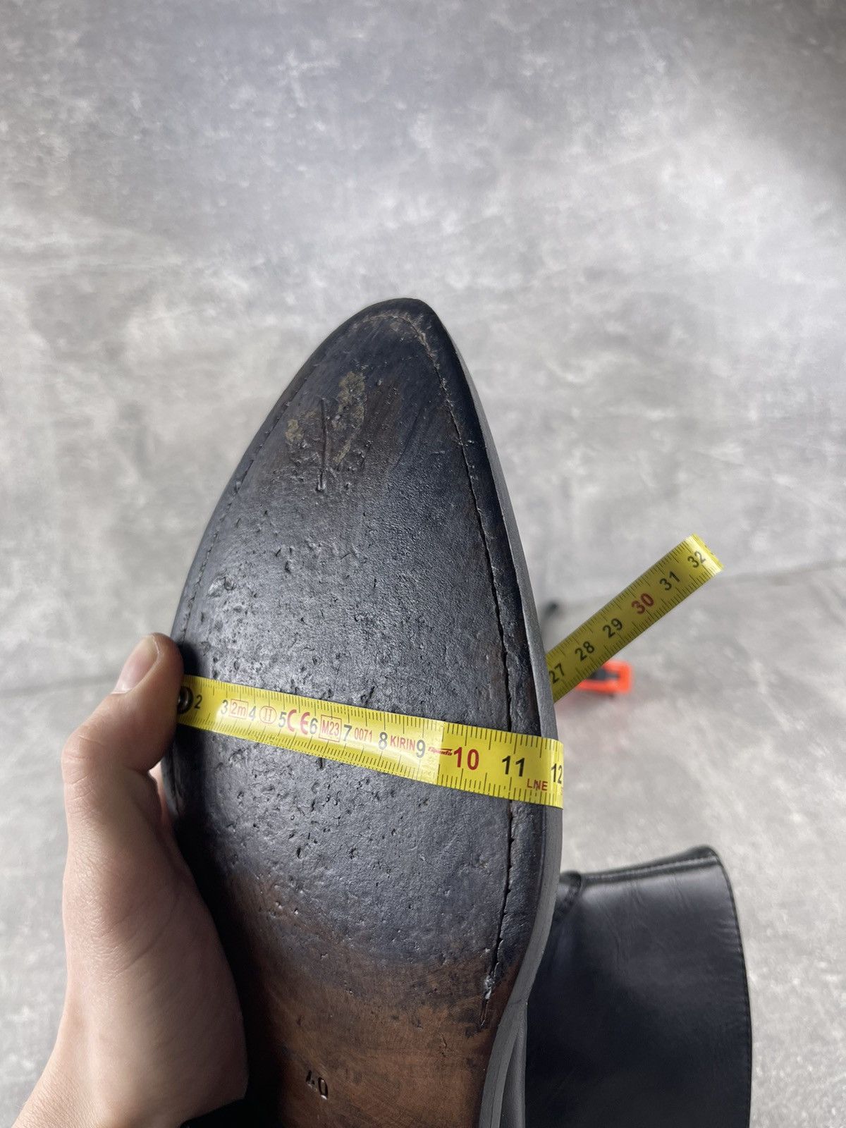 Mauri Minimalist Avant Garde Italian Leather Zip Ankle Boots Black Size US 7 / EU 40 - 11 Thumbnail