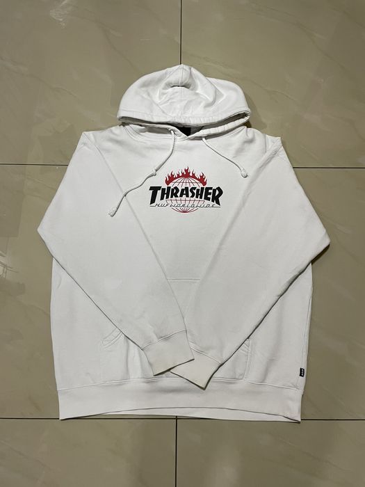 Thrasher THRASHER X HUF HOODIE Grailed