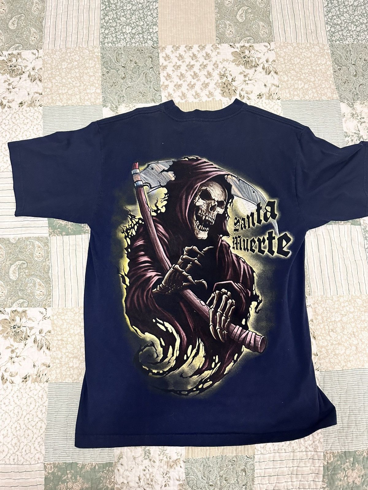 Other Vintage Santa Muerte Tee Size US L / EU 52-54 / 3 - 1 Thumbnail