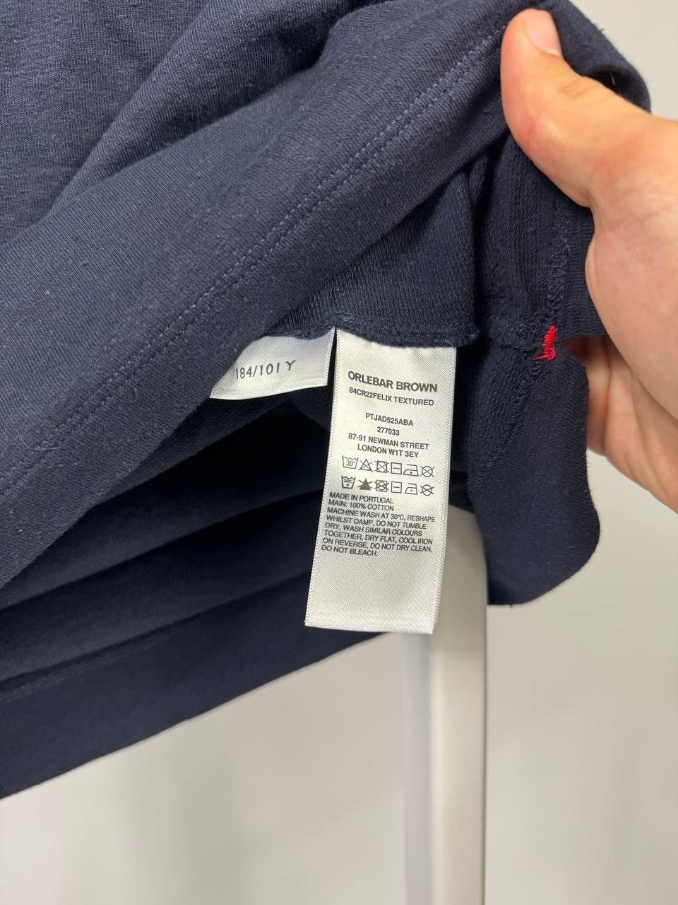 Designer × Orlebar Brown Luxury Designer Orlebar Brown Navy Polo Made in Portugal Size US M / EU 48-50 / 2 - 4 Thumbnail