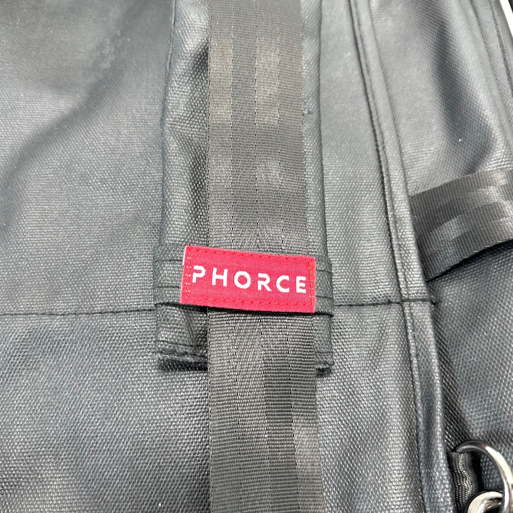 Vintage PHORCE Waterproof Backpack Bag Black Expandable Carry On RARE Unisex Adults Size ONE SIZE - 6 Thumbnail