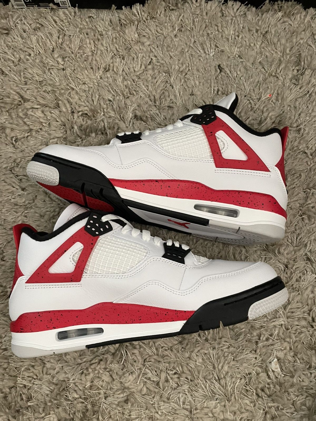 Jordan Brand Jordan 4 Red Cement Size US 9 / EU 42 - 3 Thumbnail