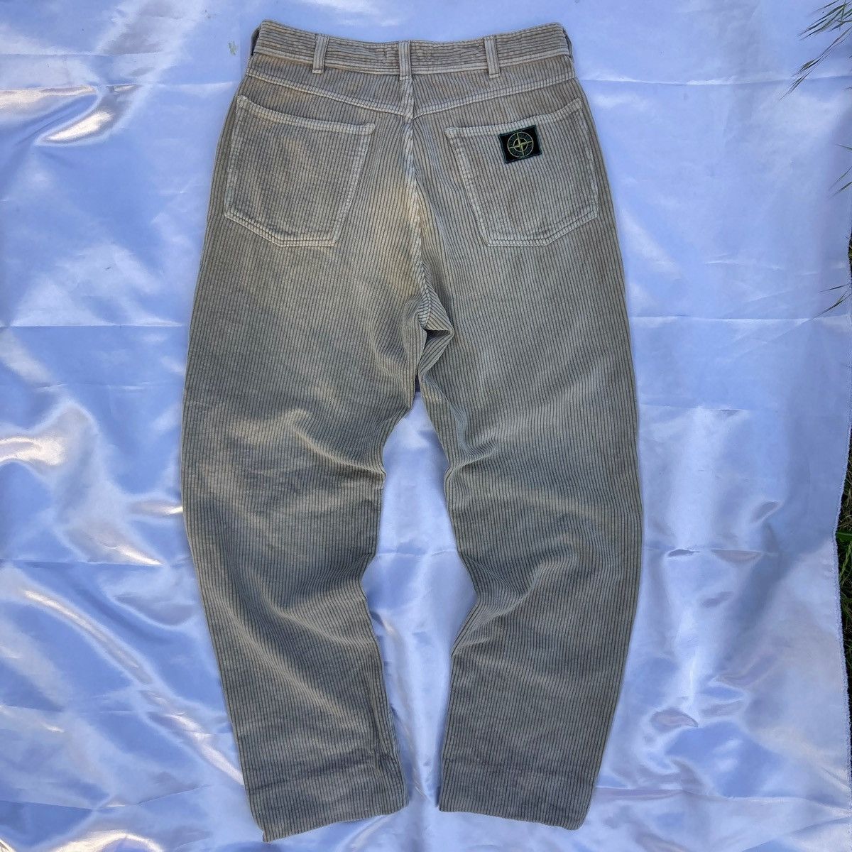 C.P. Company × Stone Island Vintage 90s Stone Island Marina Corduroy Pants Size US 32 / EU 48 - 11 Thumbnail