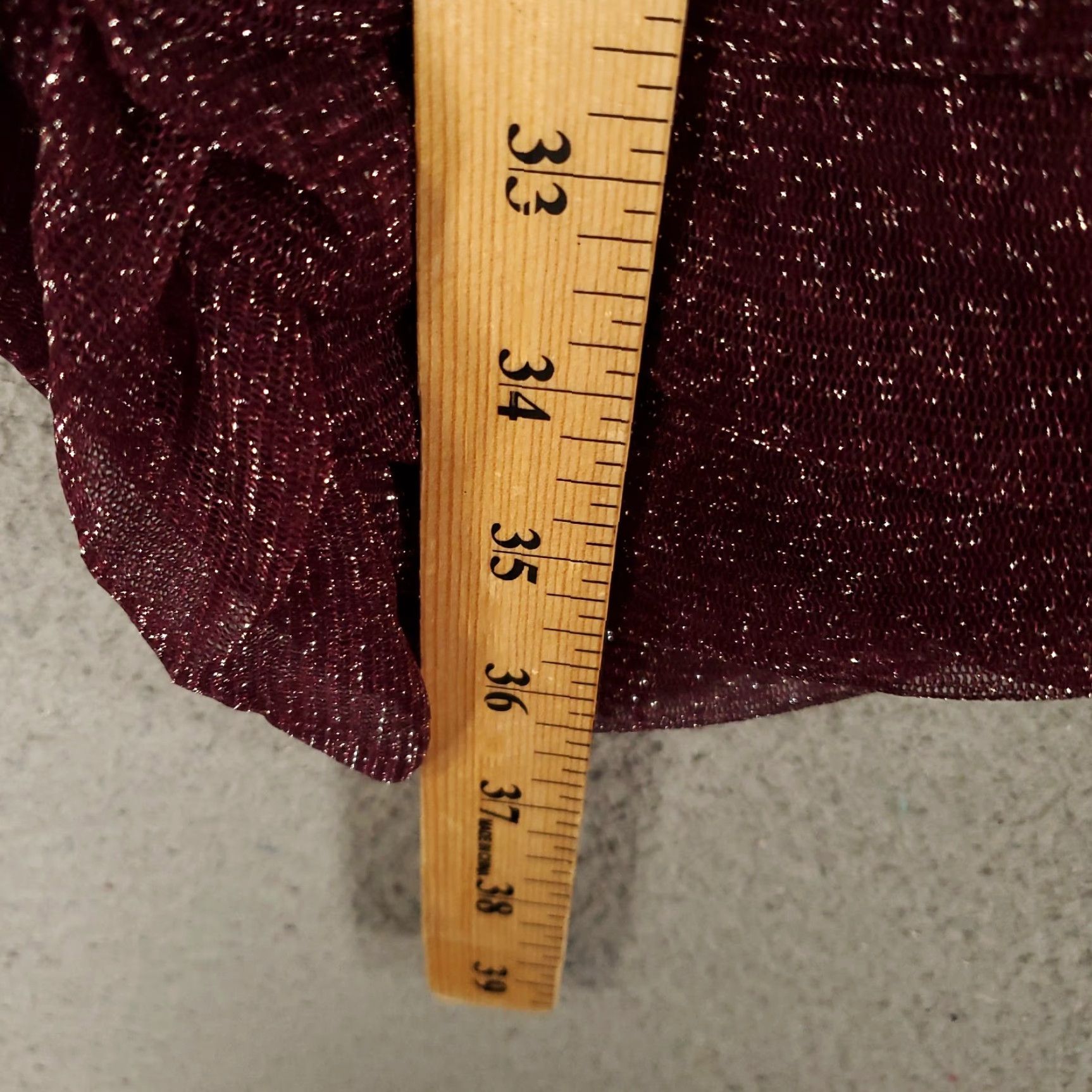 Vintage Lush Sheath Dress Mini Purple Boysenberry L Large Short Sleeve Ruched Draped Sparkle Shimmer Polyester Blend Spandex Size L / US 10 / IT 46 - 3 Thumbnail