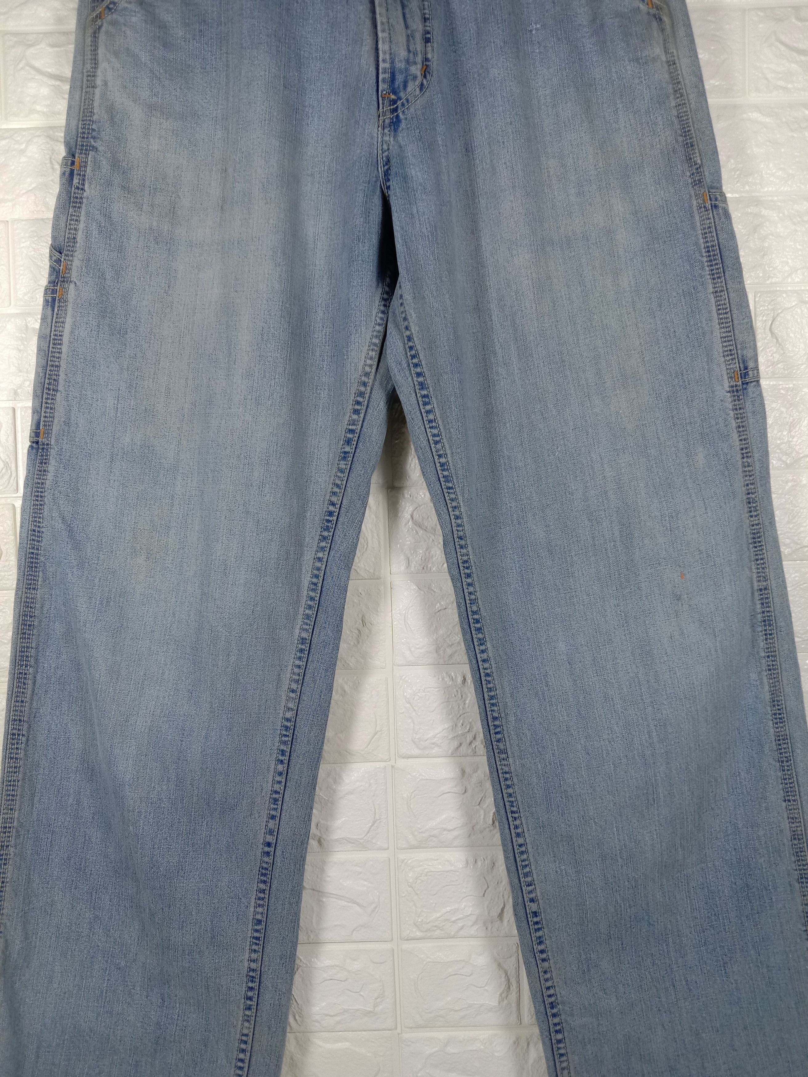 Levi's Vintage Levi's Carpenter Light Wash Loose Straight Jeans Size US 33 - 3 Thumbnail