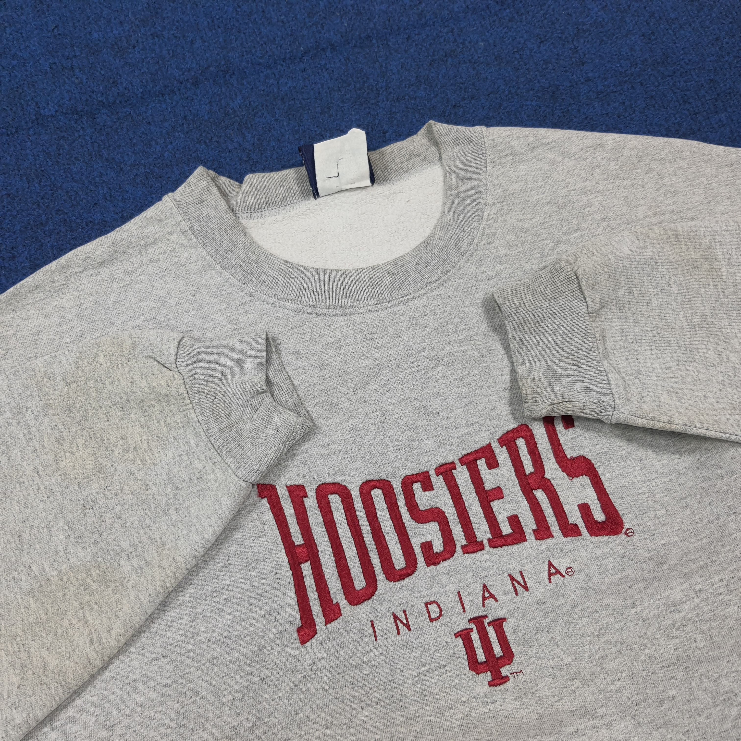 Vintage Vintage Hoosiers Indiana Sweatshirt C286N9 Size US L / EU 52-54 / 3 - 8 Thumbnail