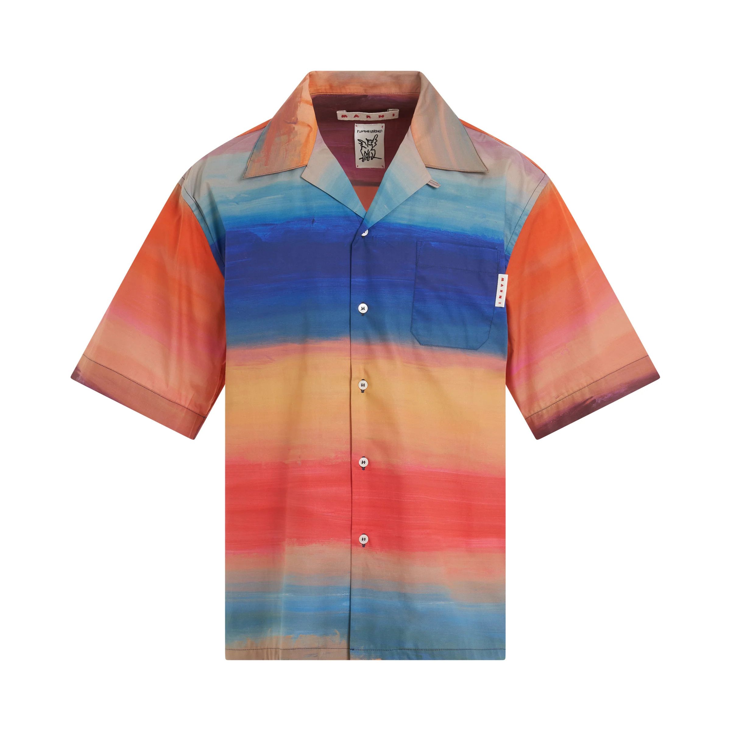 o1mris0824 Bowling Shirt in Multicolor