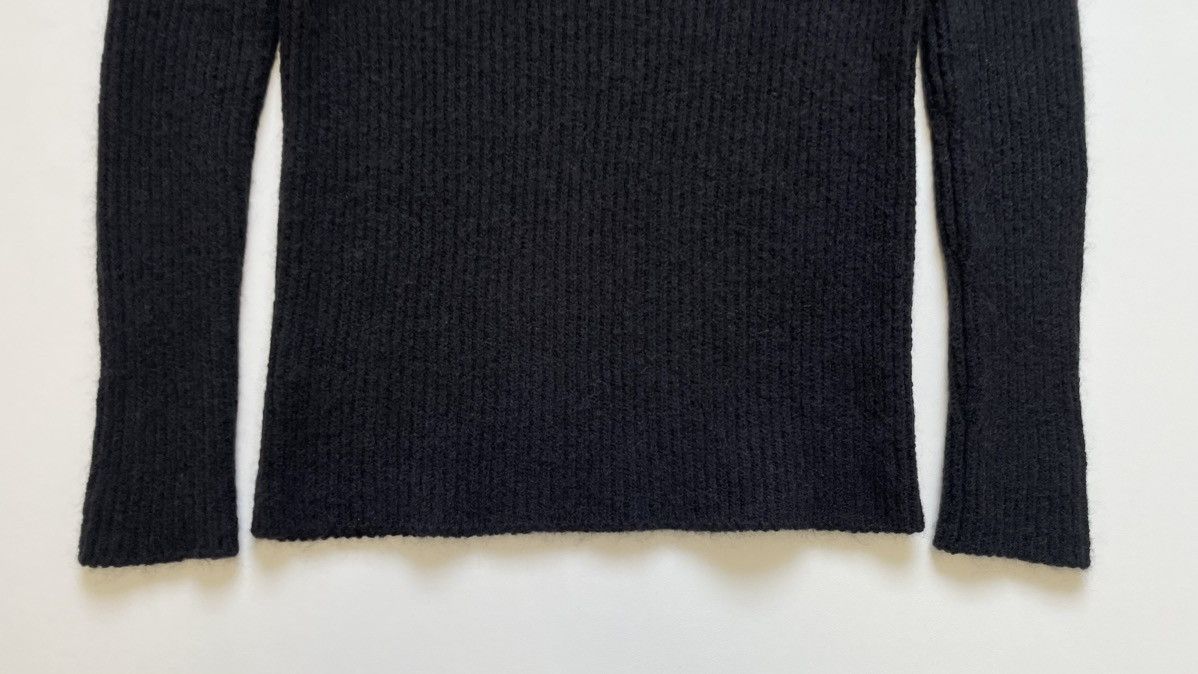 Haider Ackermann Ribbed Black Mohair Sweater Size US L / EU 52-54 / 3 - 15 Thumbnail