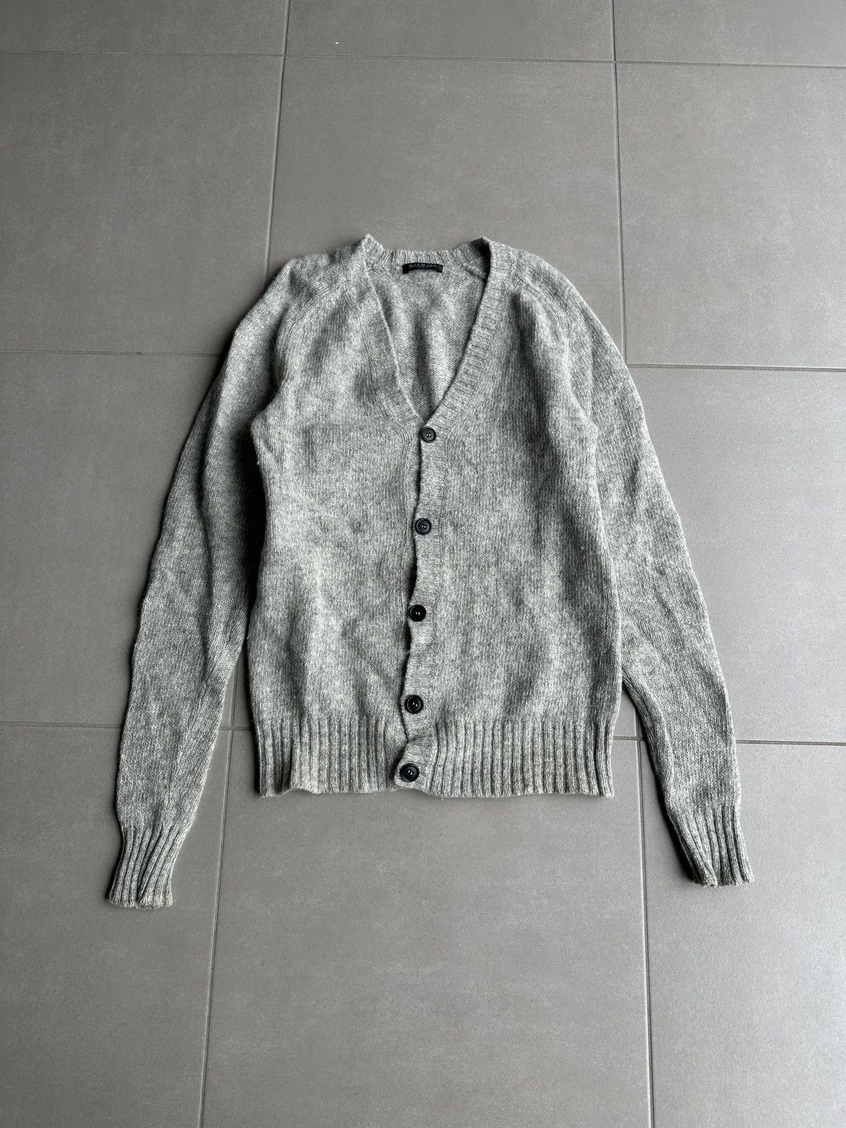 Balmain Balmain Homme AW10 Shetland Wool cardigan Size US M / EU 48-50 / 2 - 2 Thumbnail