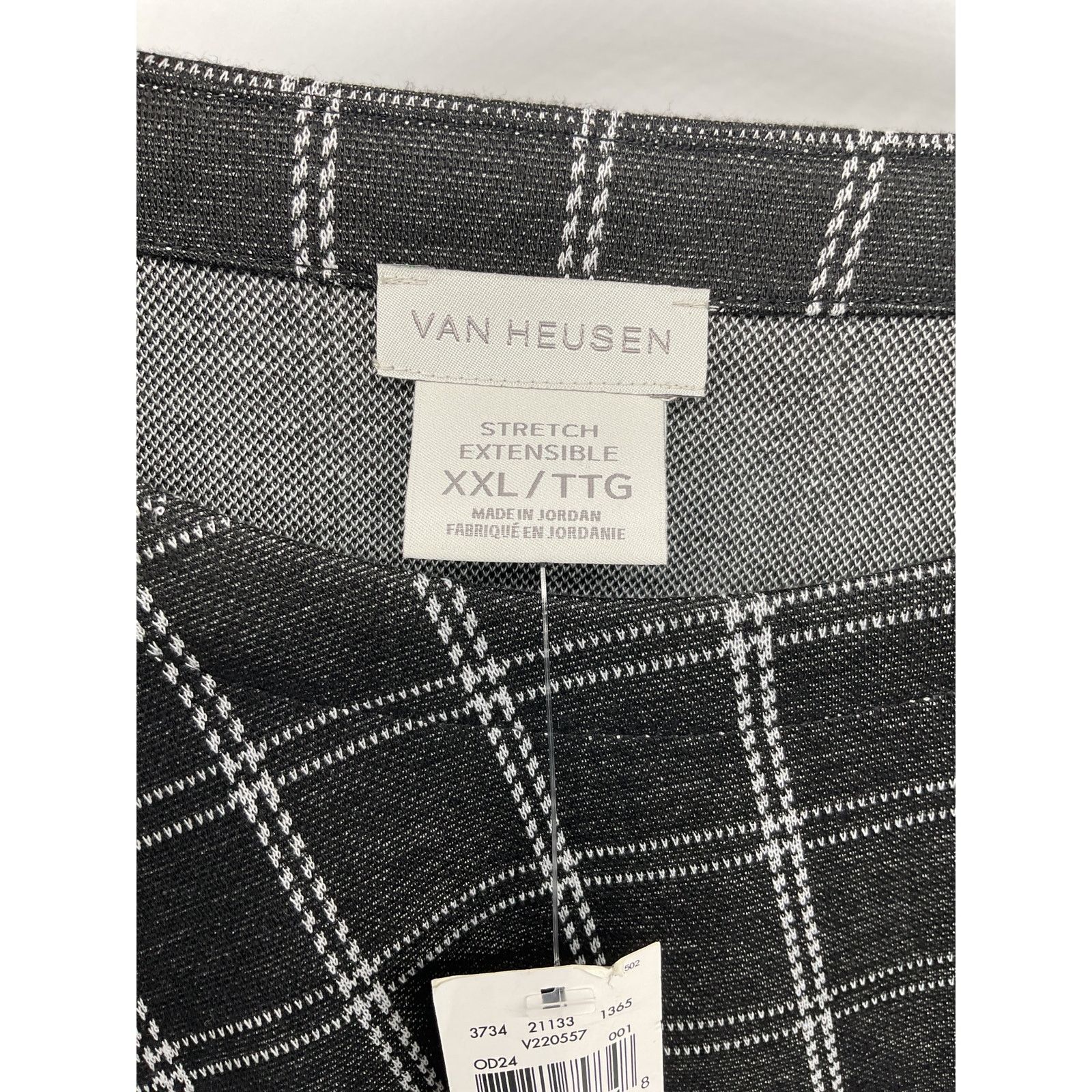 Van Heusen Van Heusen women’s short sleeve black & white - Size XXL Size XXL / US 16-18 / IT 52-54 - 4 Thumbnail
