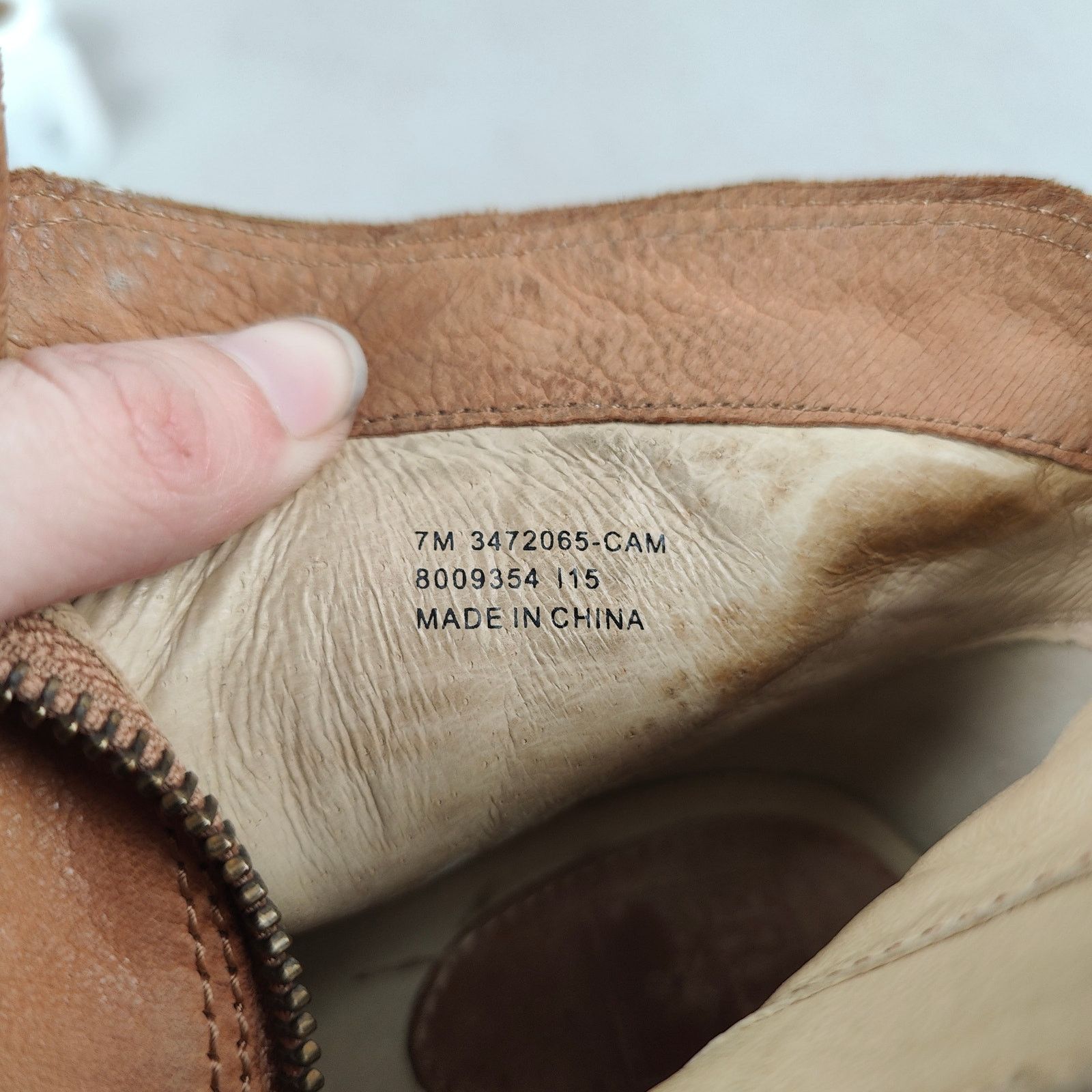 Frye Frye Reina Western Booties Womens 7M Tan Leather Size US 7 / IT 37 - 8 Thumbnail