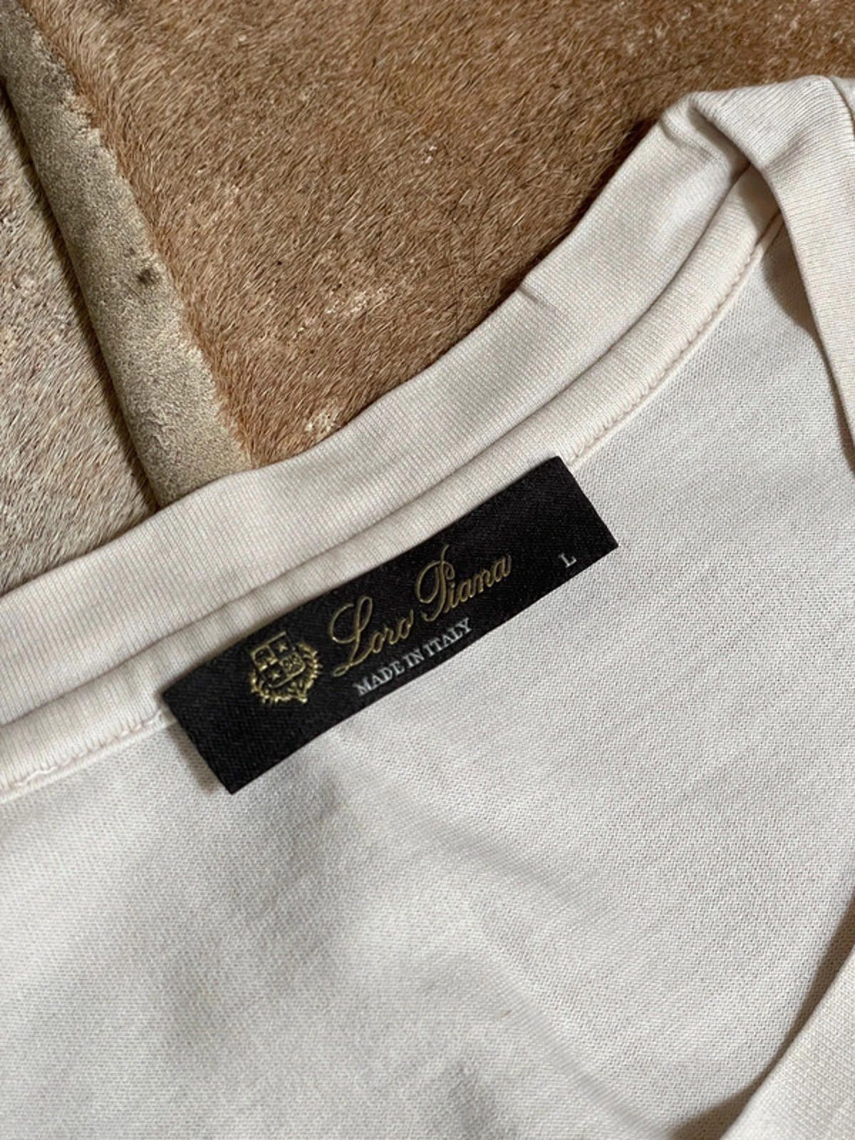 Loro Piana Loro Piana T Shirt Size US L / EU 52-54 / 3 - 2 Thumbnail