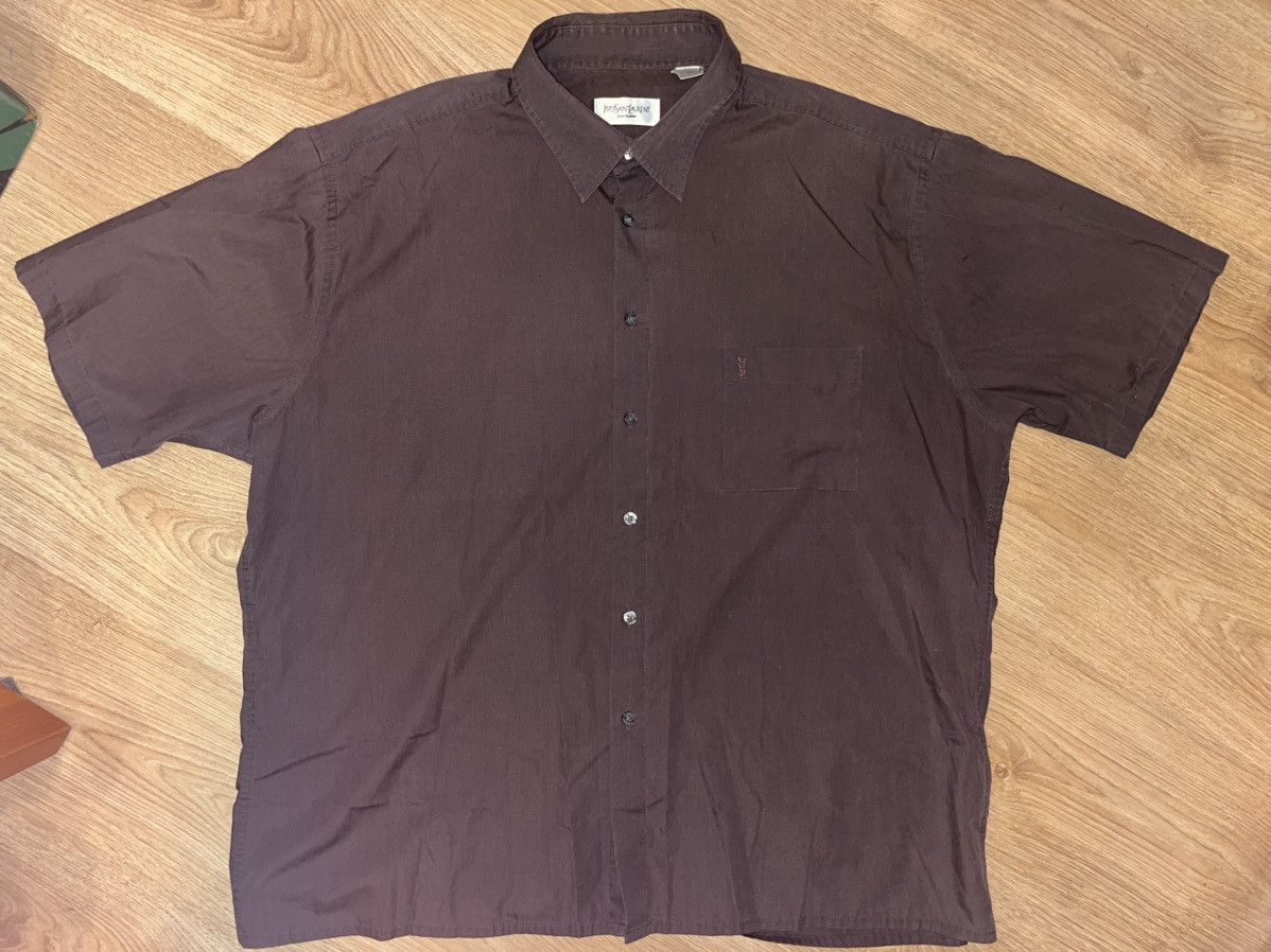 Yves Saint Laurent YSL Vintage Shirt Size US XL / EU 56 / 4 - 1 Thumbnail