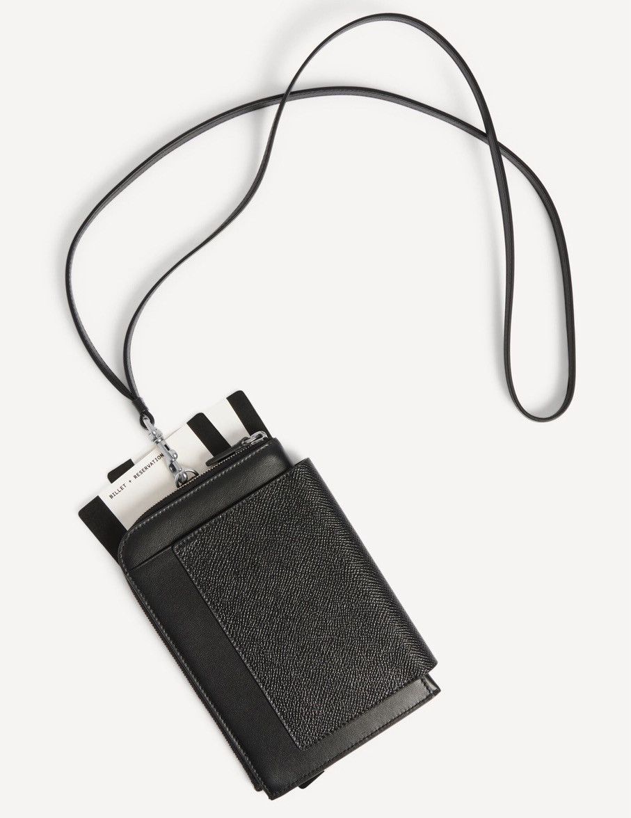 Balenciaga Balenciaga Black Passport Long 1 Ticket Wallet/Bag Size ONE SIZE - 2 Thumbnail