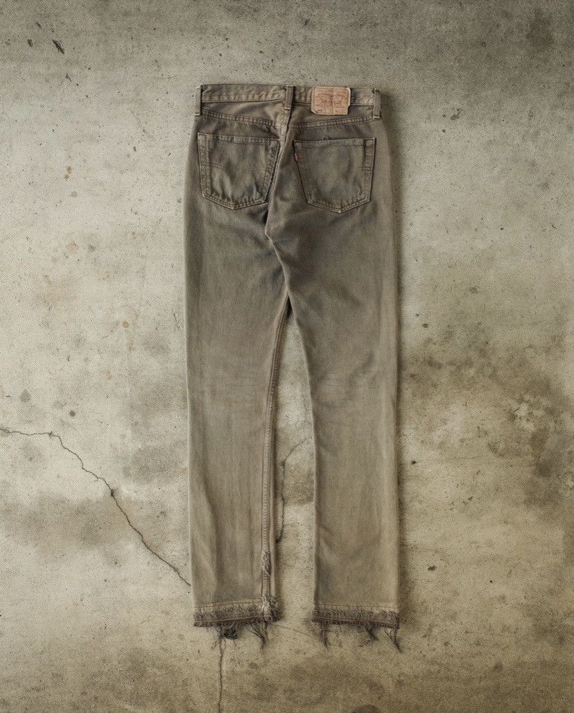 Levi's Altered Faded Levi 501 Denim Size US 30 / EU 46 - 3 Thumbnail