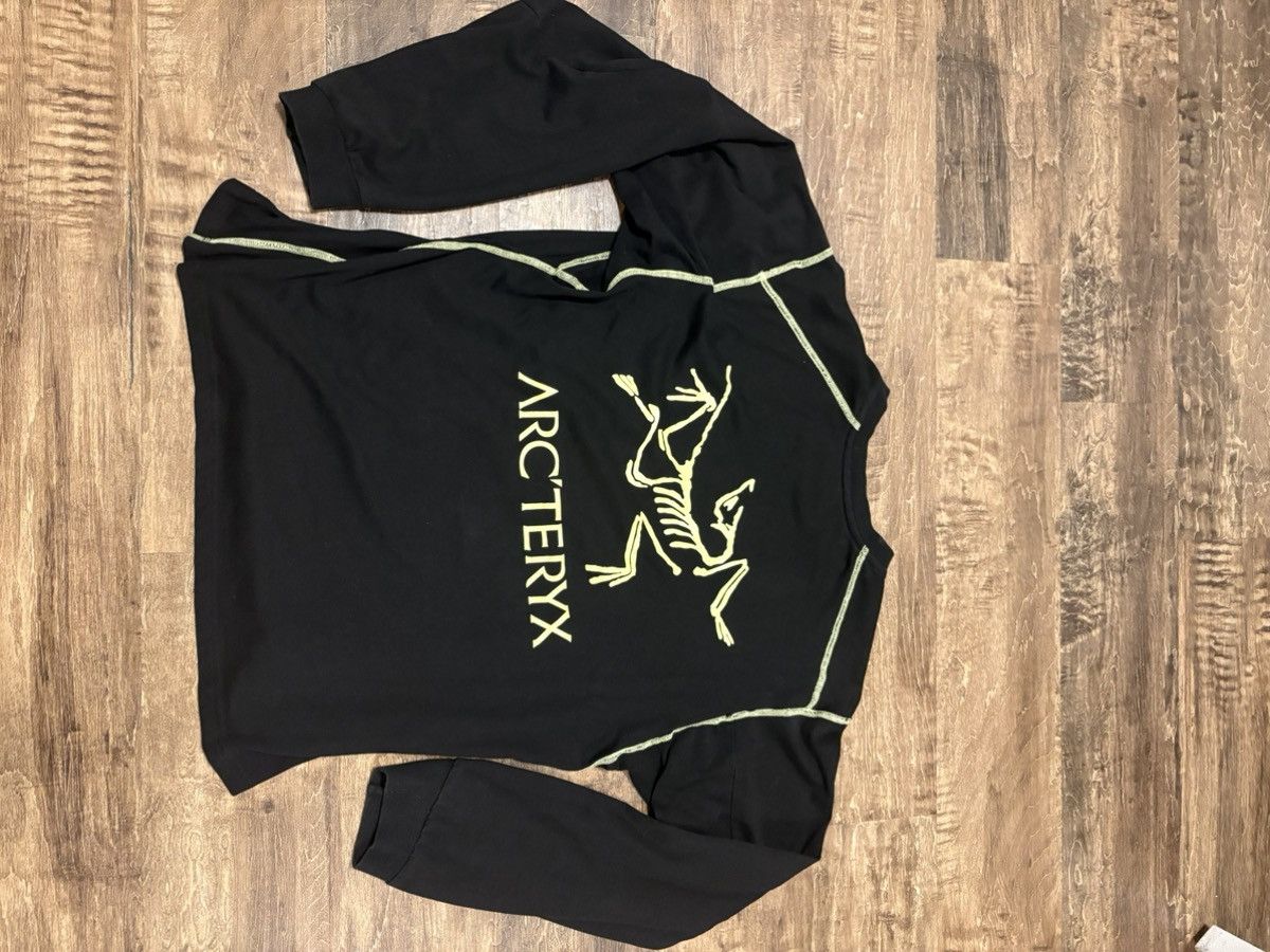 Arc'teryx Arcteryx System A Copal Long Sleeve Bird Tee Chalk