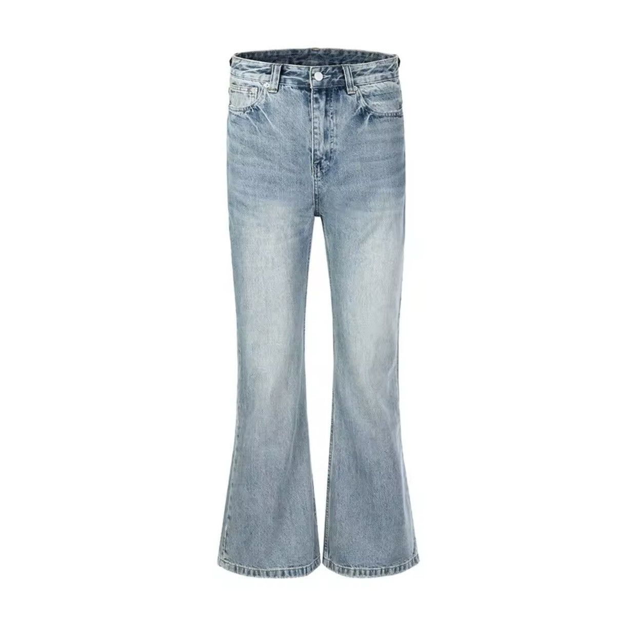 Japanese Brand × Vintage Harajuku Streetwear Washed Vintage Solid Jeans Size US 32 / EU 48 - 5 Thumbnail