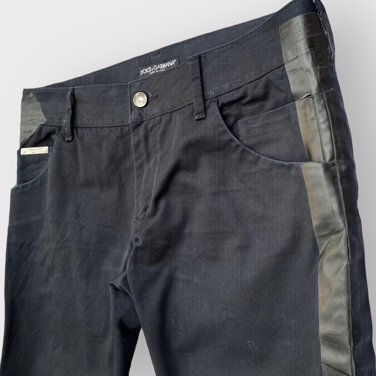Dolce & Gabbana Archive SS08 Duck Tape Jeans Size US 32 / EU 48 - 5 Thumbnail