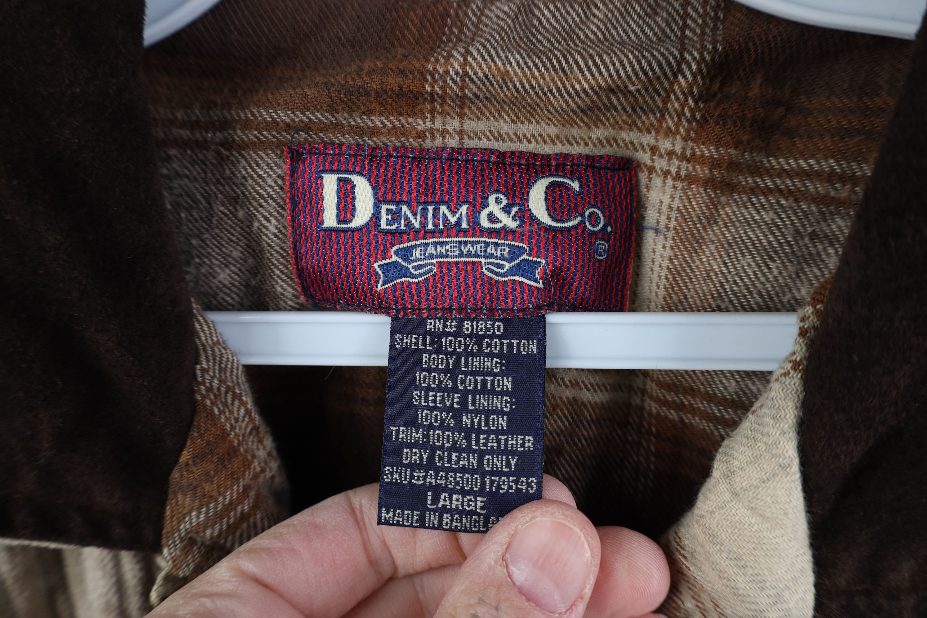 Vintage Vintage 90s Streetwear Suede Leather Collar Corduroy Jacket Size L / US 10 / IT 46 - 11 Thumbnail