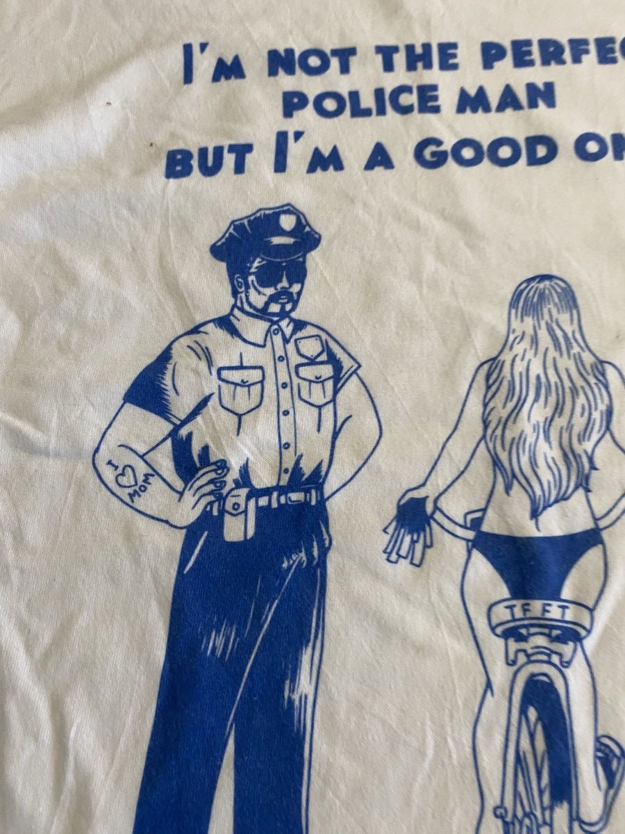 Japanese Brand Vintage policeman sexy size Lbig logo Size US L / EU 52-54 / 3 - 4 Thumbnail