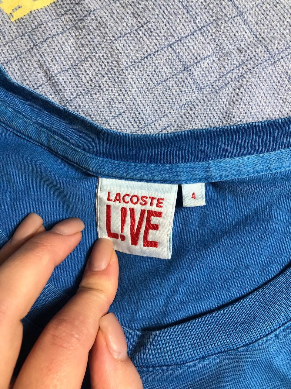 Lacoste × Vintage Vintage Lacoste Live Multilogo Polo T-shirt Size US XL / EU 56 / 4 - 2 Thumbnail