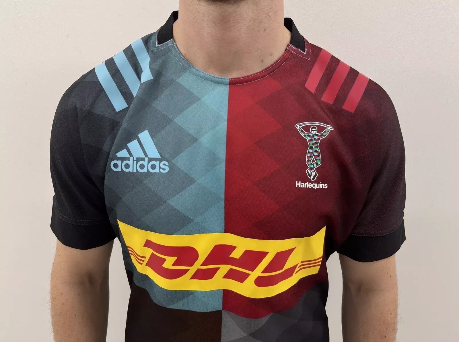 Adidas Adidas Harlequins Rugby Jersey 2019 2020 2021 Shirt Size US M / EU 48-50 / 2 - 4 Thumbnail