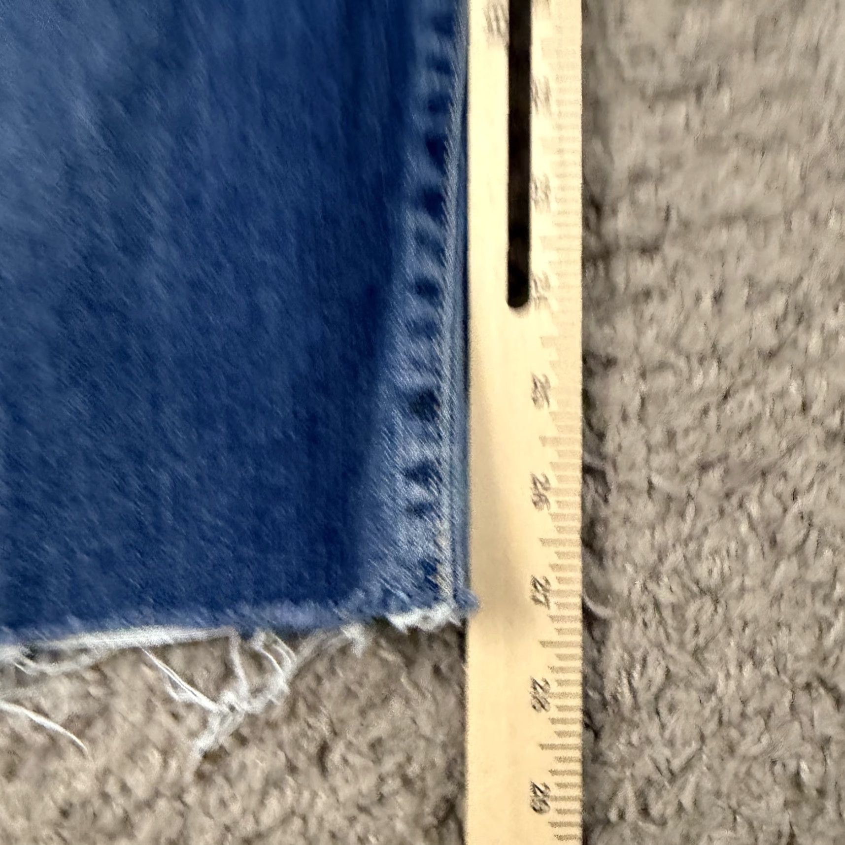 Vintage AG Adriano Goldschmied Jeans Womens 26 Tapered High Waisted Phoebe 24x27 Blue Denim Cotton Blend Regular Rise Distressed Pockets Logo 90s? Size 26" / US 2 / IT 38 - 6 Thumbnail
