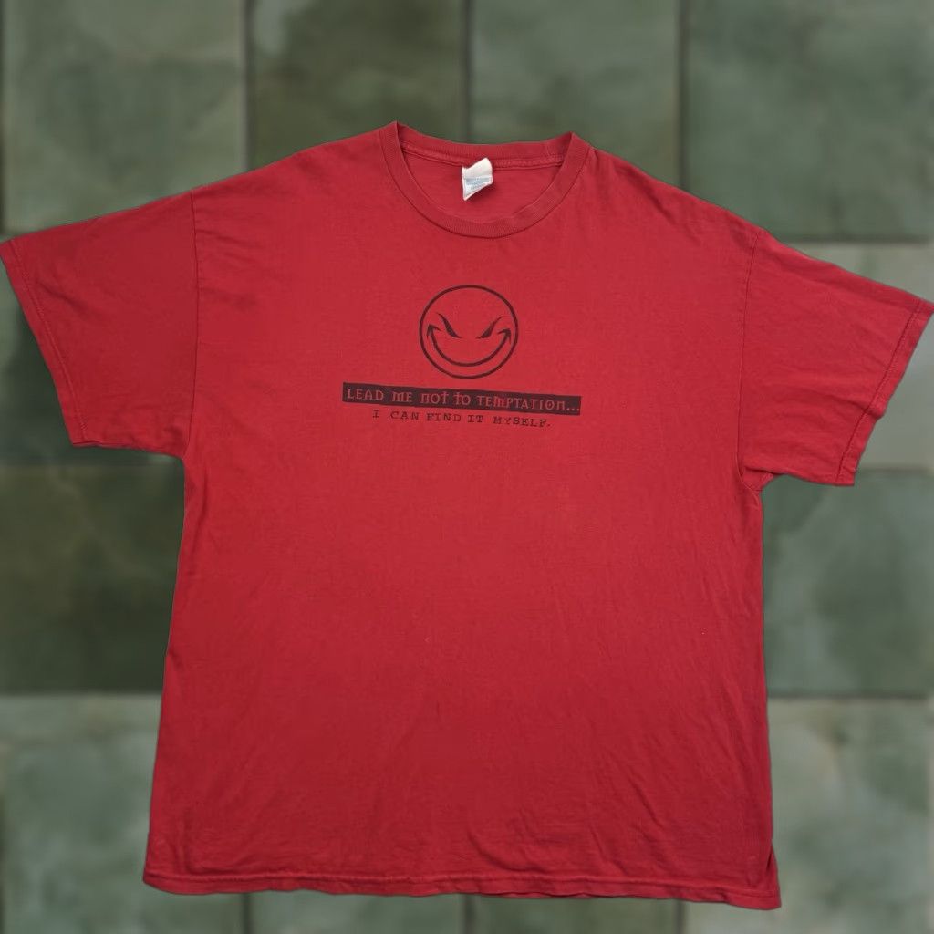 Vintage VINTAGE Tennessee River T-Shirt Adult 2XL Red Cotton Cartoon Hipster 90s Y2K Funny Shirt Mens Size US XXL / EU 58 / 5 - 1 Thumbnail
