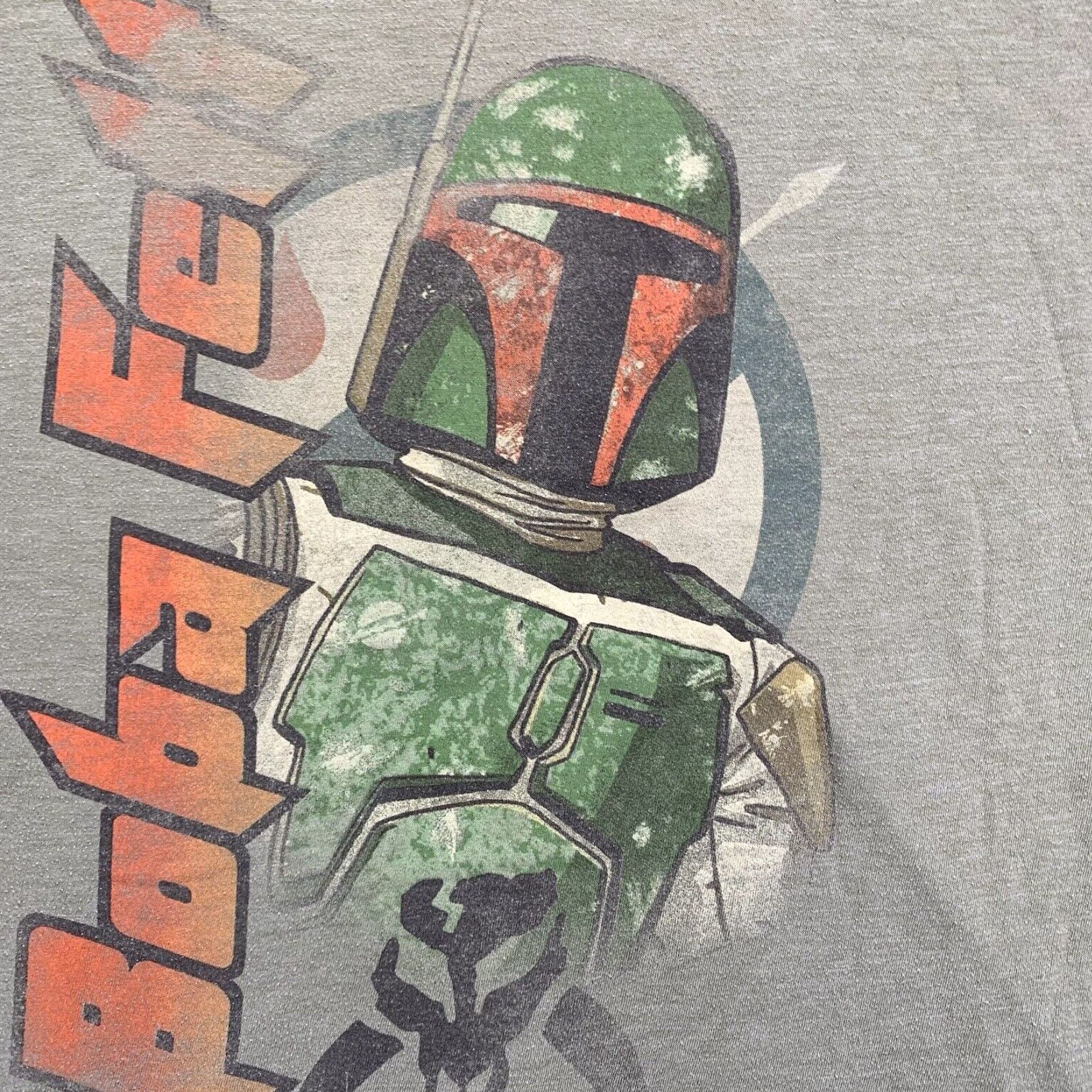 Star Wars STAR WARS Boba Fett Graphic Tee Shirt Unisex Adult Large Military Green Short Sleeve Size US L / EU 52-54 / 3 - 5 Thumbnail
