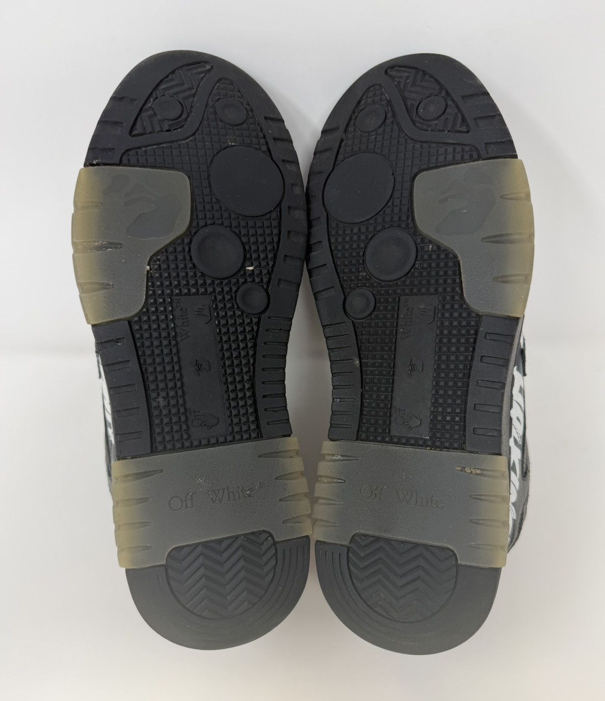 Off-White Off-White Out Of Office “For Walking” Sneaker Black/White Size US 10 / EU 43 - 6 Thumbnail