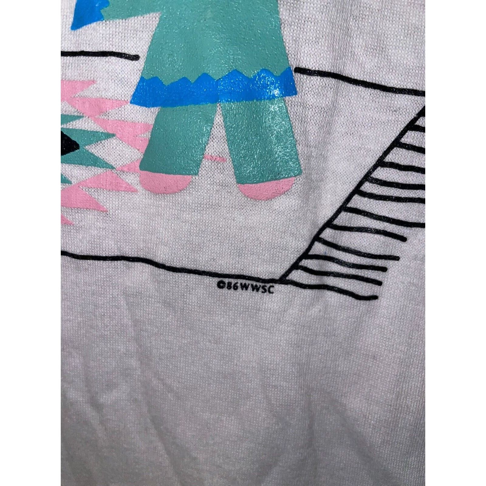 Jerzees Vintage Arizona Shirt Pinata Party Graphic White M Tee Size US M / EU 48-50 / 2 - 8 Thumbnail