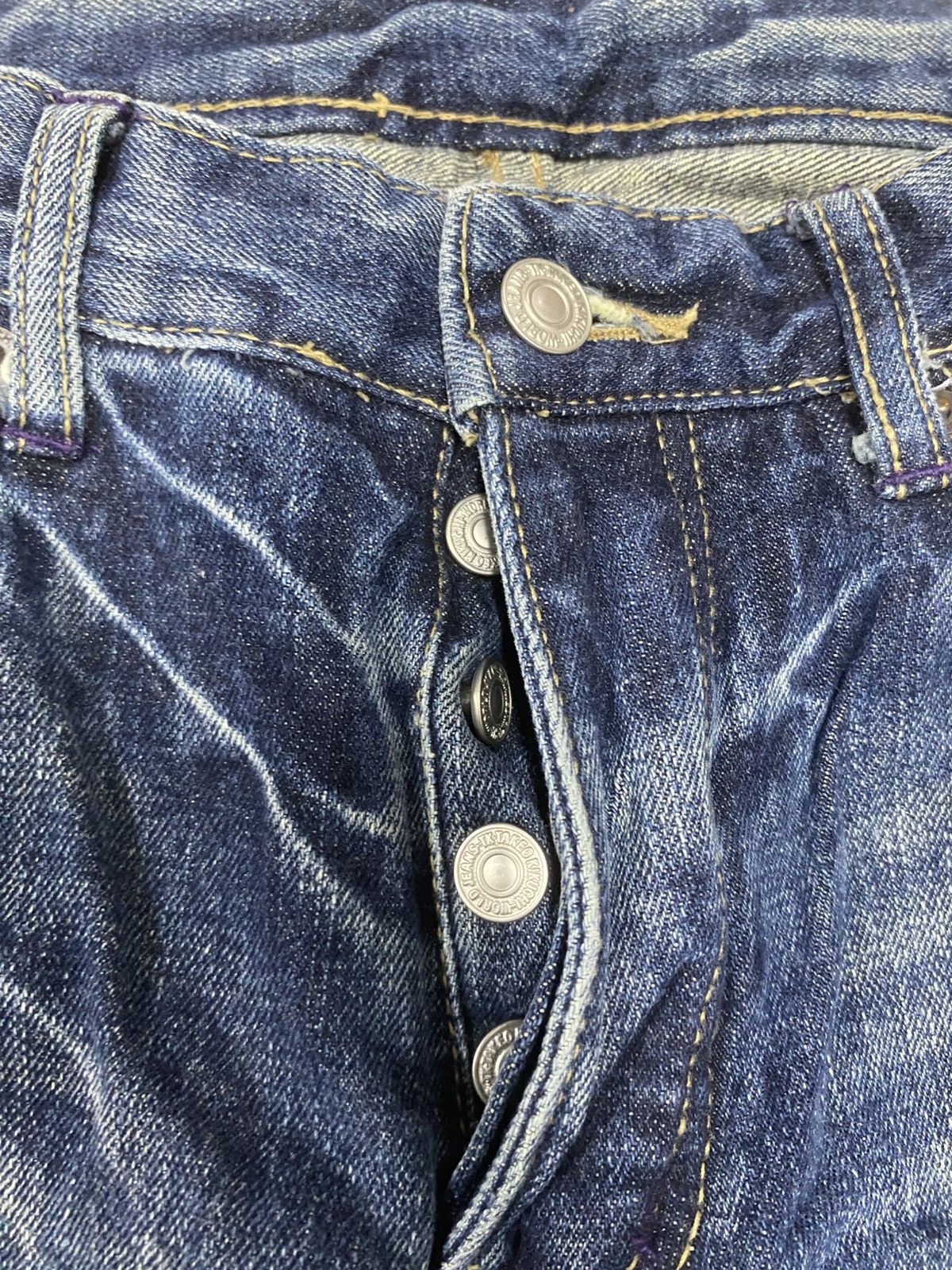 Takeo Kikuchi Size 31x30.5 Vintage Takeo kikuchi Distressed Jeans Faded Size US 31 - 6 Thumbnail