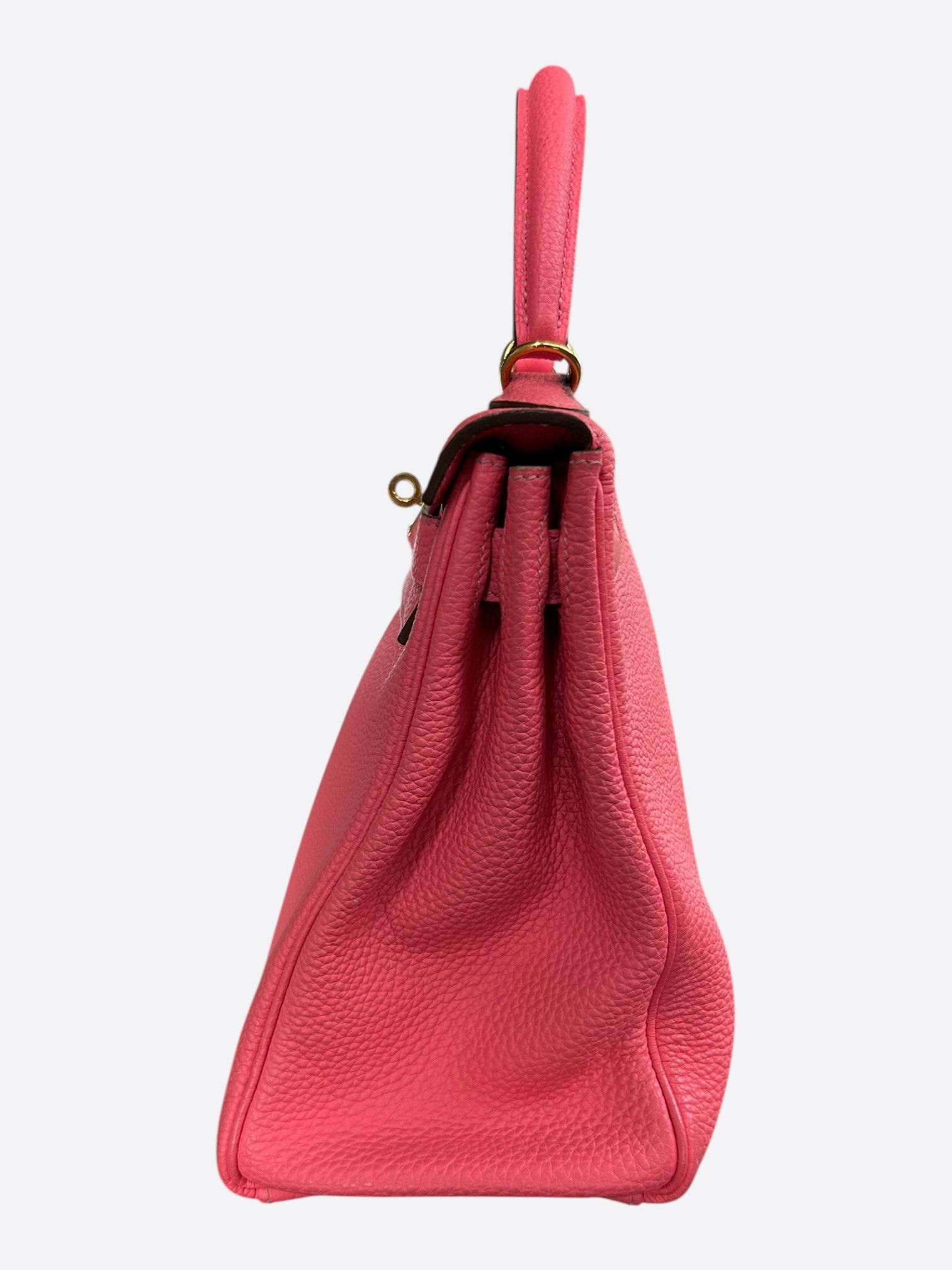 Hermes Hermes Pink Togo & Gold Hardware Kelly 28 Size ONE SIZE - 4 Thumbnail