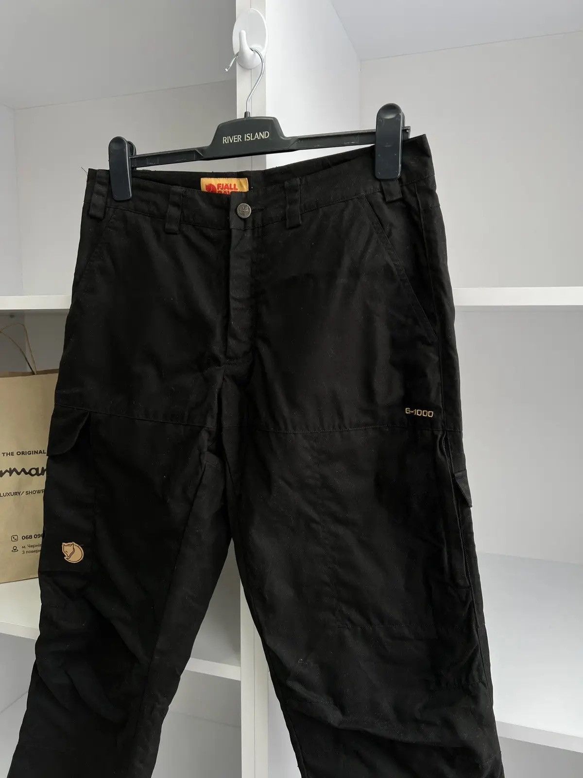Fjallraven × Vintage Fjallraven g-1000 vintage outdoor cargo pants Size US 34 / EU 50 - 4 Thumbnail