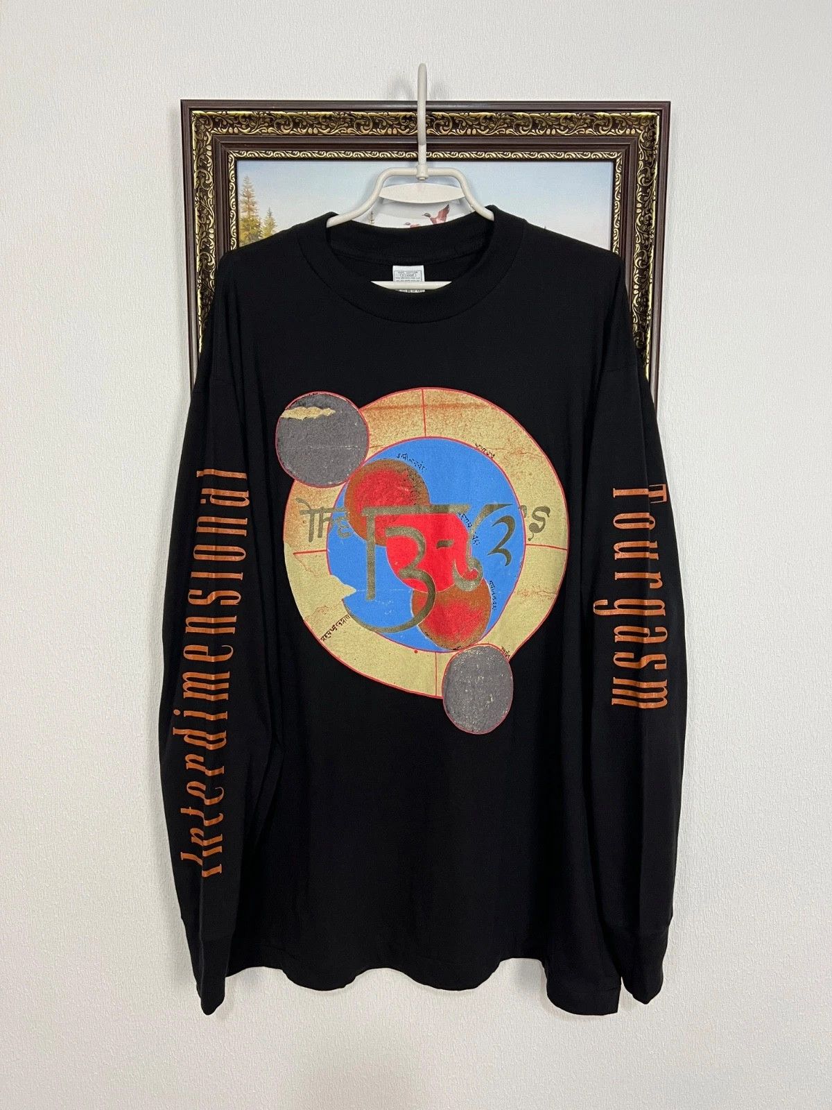 Vintage Vintage 90's B-52’s Interdimensional Tourgasm Tour Shirt Tee Size US XL / EU 56 / 4 - 1 Thumbnail