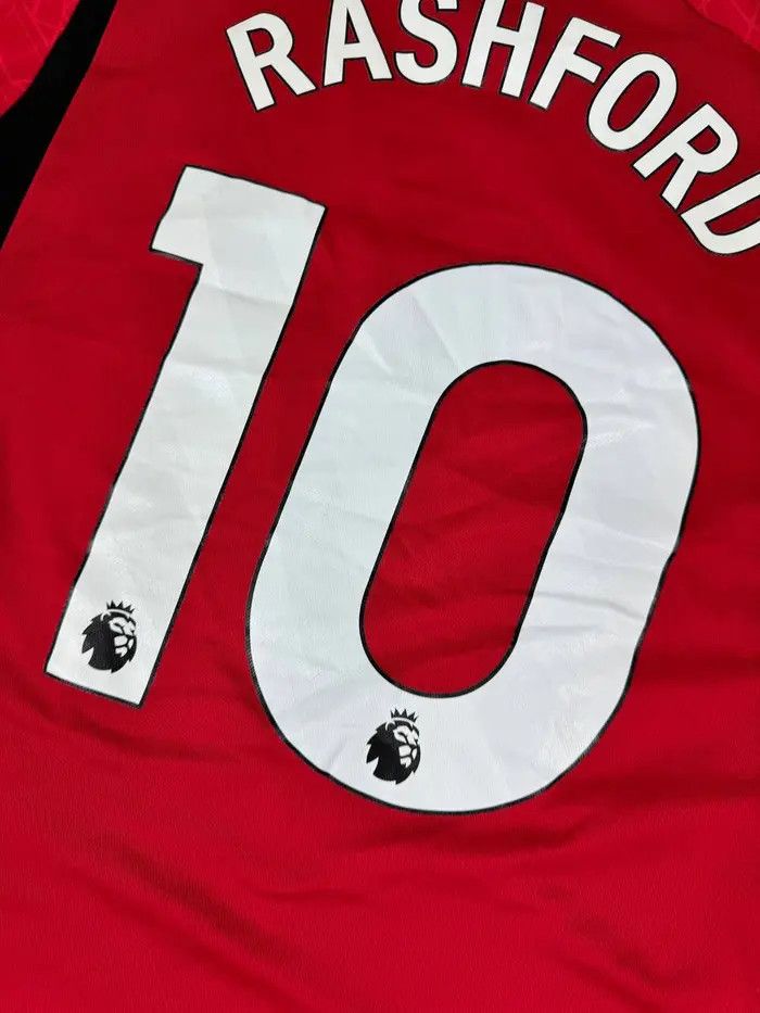 Adidas Adidas Manchester United 2023 2024 Rashford #10 Home Jersey Size US L / EU 52-54 / 3 - 14 Thumbnail